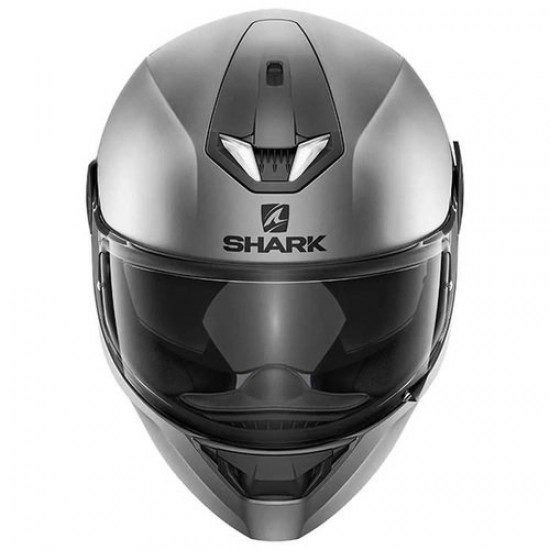 CAPACETE SHARK D-SKWAL 2 BLANK MAT AMA CINZA FOSCO